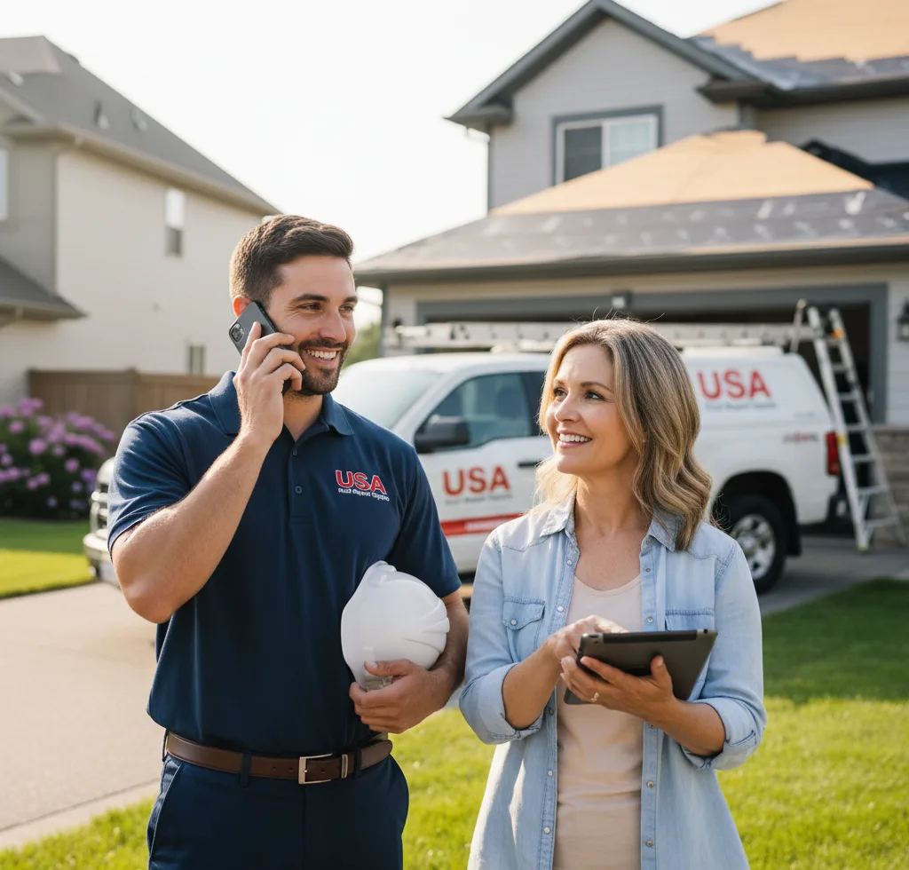 USA Roof Repair Experts customer support in Santa Maria